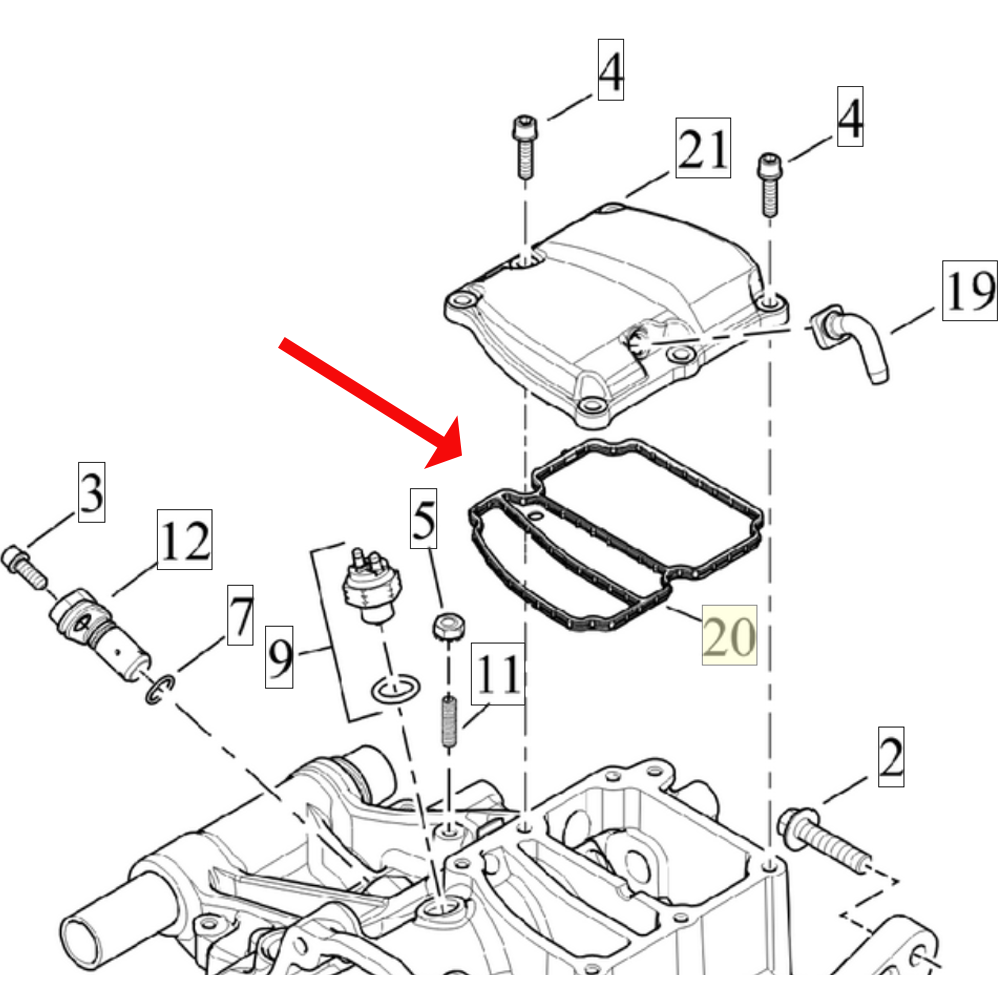 Gearbox Motorcycle - For Harley-Davidson Motorcycle Engine Gasket Sealing
