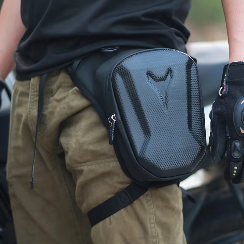 Motorcycle Gear Wardrobe - Outdoor Waterproof Motorcycle Leg Bag, Waist