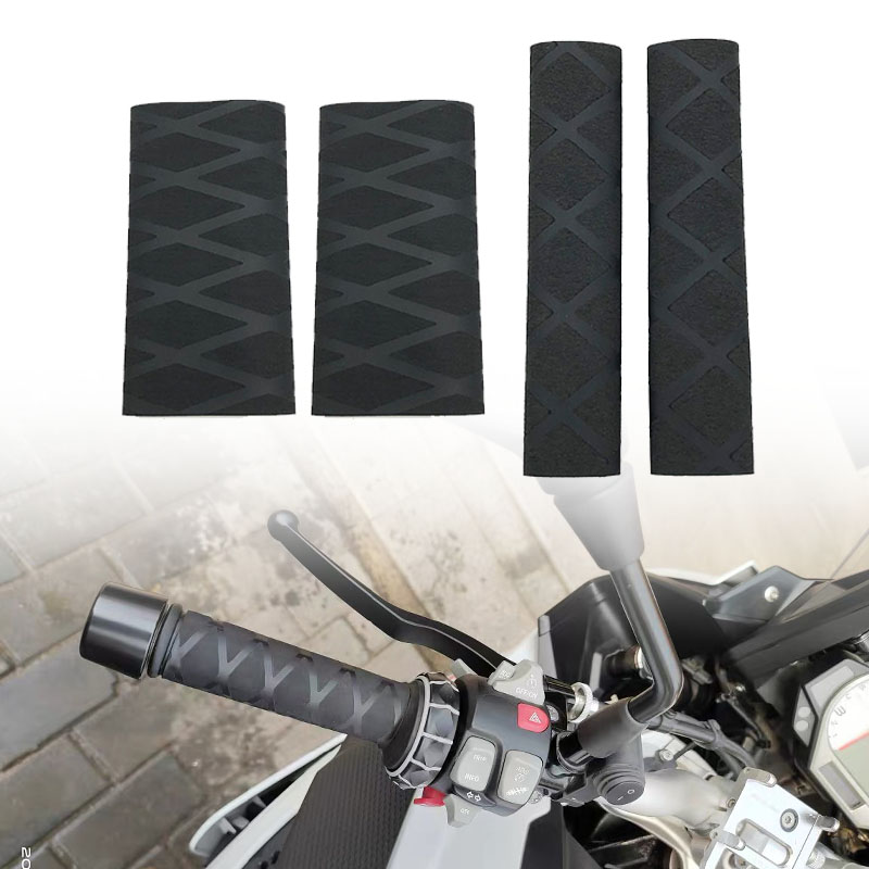 Handlebar Grip Heated - 1 pair Motorcycle Handle Heat Shrinkable