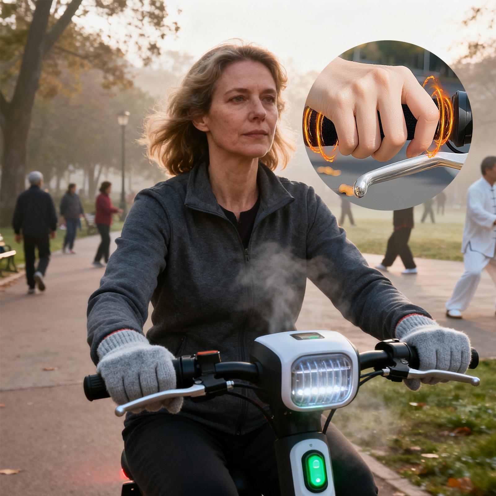 Heated Motorcycle Grips 3-Temp - Handlebar Grip Heated 评论和价格