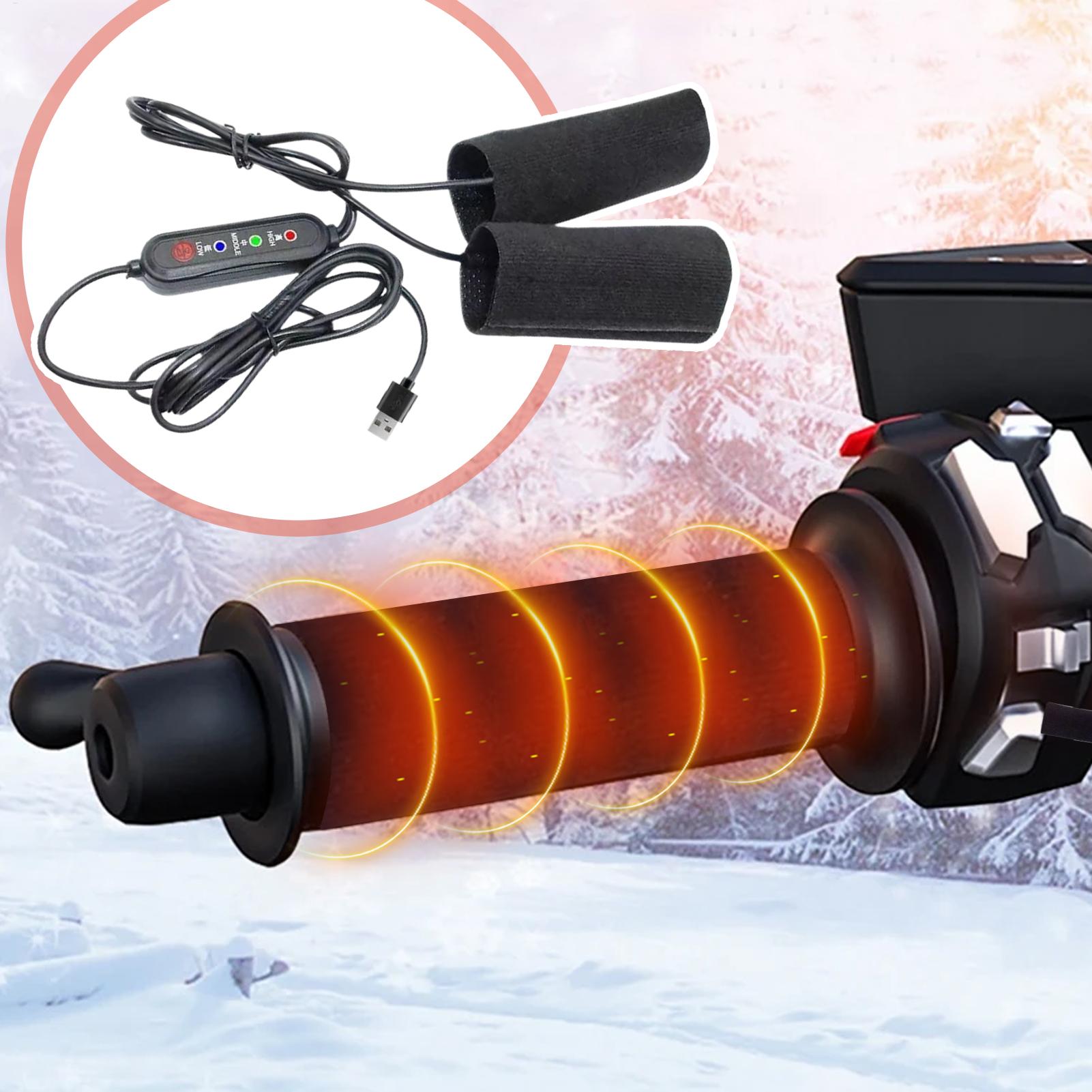USB Heated Motorcycle Grips 3  - Handlebar Grip Heated 评论和价格