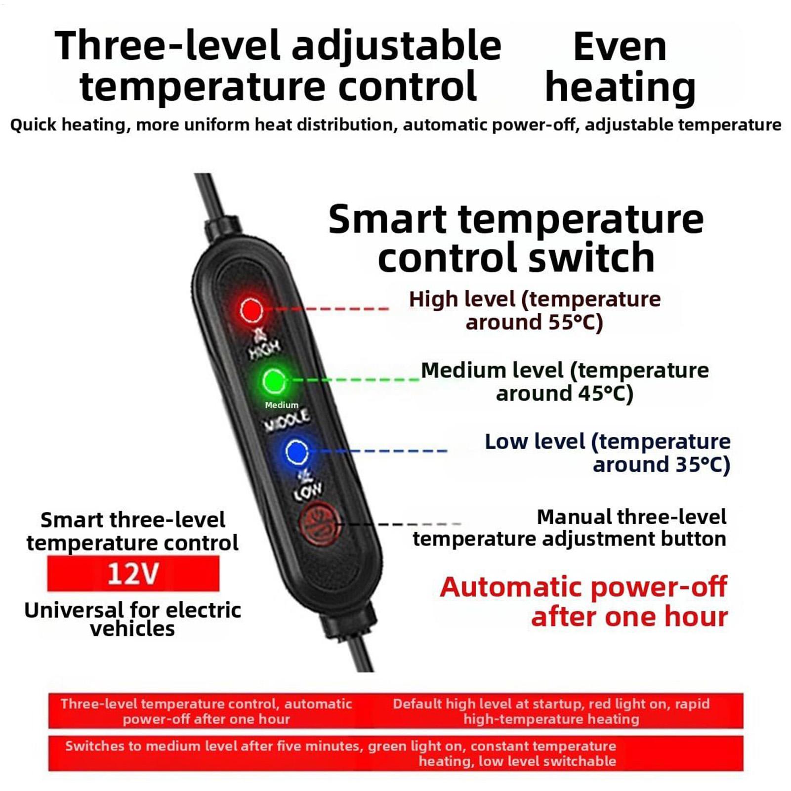 USB Heated Motorcycle Grips 3  - Handlebar Grip Heated 评论和价格