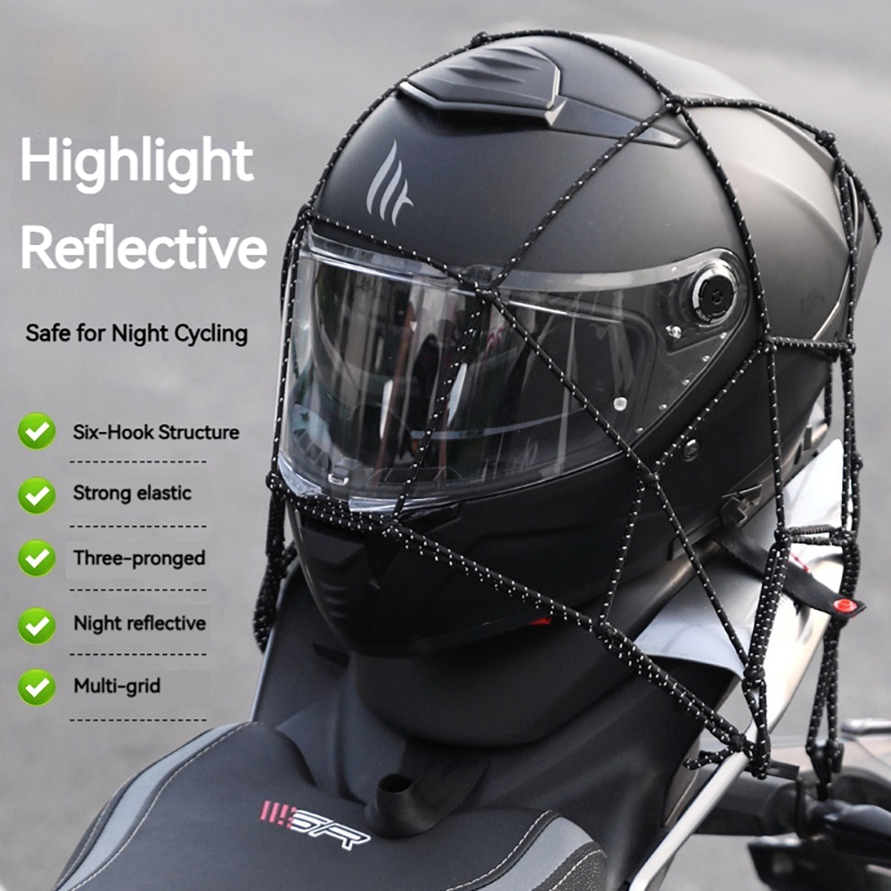 6 Hooks Luggage Net Protective - Motorcycle Gear Wardrobe 评论和价格