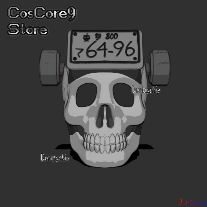 Dorohedoro Ebisu Skull Mask Co - Helmet Full Face 评论和价格